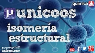 QUÍMICA ISOMERIA estructural de FUNCION BACHILLERATO organica isomeros [upl. by Aryk272]