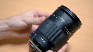 Tamron 18400mm Superzoom  Handson First Look [upl. by Marras130]