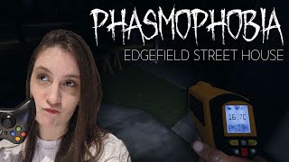 Phasmophobia  Jogando Sozinha Edgefield Street House [upl. by Mallis]