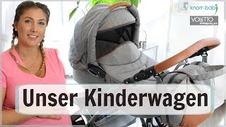 UNSER KINDERWAGEN Knorr Baby Voletto Premium SabsisMädchenkram♡ [upl. by Odey]