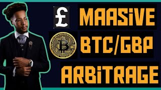 Massive BTCGBP Cross Exchange Arbitrage [upl. by Airdna107]