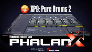 Vengeance Producer Suite  Phalanx XP9 Pure Drums 2 Demo [upl. by Burleigh]