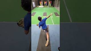 What Do You See 16u Pitcher 126 Curveball Slow Motion [upl. by Norej]