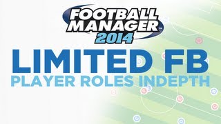 Player Roles in Depth  Limited FB  Football Manager 2014 [upl. by Rezzani]