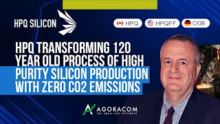 HPQ Transforming 120 Year Old Process Of High Purity Silicon Production With Zero CO2 Emissions [upl. by Meingoldas]