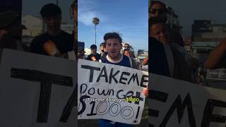 Take Me Down Win 1000 Vs Strangers Venice Beach [upl. by Hotchkiss]