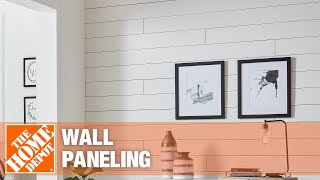 Wall Paneling Ideas  The Home Depot [upl. by Guerin151]