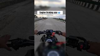 Engine braking  Downshifting use 😱  enginebreaking downshifting rakkovlogs [upl. by Ahsircal]