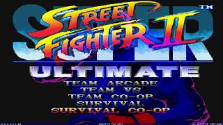 MUGEN FULLGAME Super Street Fighter II Ultimate BETA by Luis Zadkiel Joseph W amp David Rojas [upl. by Jereld]