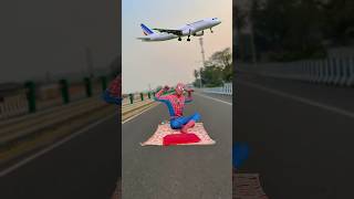 Spider man funny video😂😂 funny videoshorts trendingshorts shortsfeed spiderman [upl. by Rani]