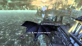 Batman Arkham City  Riddler Trophy Guide Amusement Mile 32 [upl. by Ailaro]