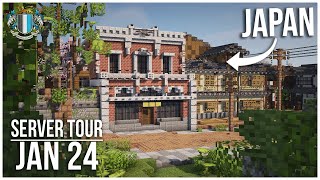 Amazing Minecraft Builds That Inspire Server Update Tour [upl. by Niveek235]