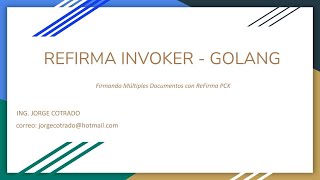 DESCARGUE MOTOR DE FIRMA DIGITAL GRATUITO CON CÓDIGO FUENTE  REFIRMA INVOKER  REFIRMA PCX  RENIEC [upl. by Alinna185]