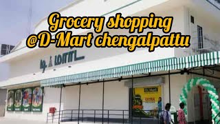 DMart Chengalpattu groceryshopping vlogofferswith prices🤔🎉 [upl. by Eenaffit367]