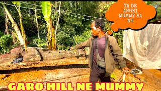 GONDENGRE NI MUMMY SANA YADE​⁠Garotraveling garohills meghalaya [upl. by Odlanor]