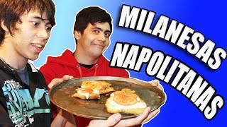 Cómo hacer MILANESAS NAPOLITANAS  Cocinando con Jorge y Nacho [upl. by Eladnar490]