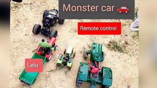 Mini remote Control🏎️ monster car [upl. by Battat]