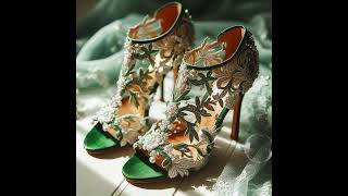 Beautiful heels sandals 💞💗nice sandals fancy style sandals wedding sandals trending ytshorts [upl. by Persian]