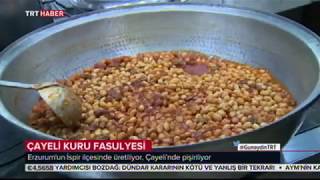 Hüsrev Çayeli kuru fasulye yemeği 13 Ocak 2018 TRT Haber [upl. by Oine]