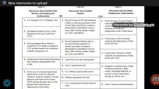 I9 form amp The nationality card [upl. by Ennahs]