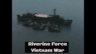 US NAVY BROWN WATER NAVY VIETNAM WAR MOBILE RIVERINE FORCE RAW FOOTAGE 83565 [upl. by Riada913]