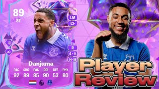 Cheap Beast 89 Rated FUT Birthday Danjuma FC 24 Player Review [upl. by Jona]