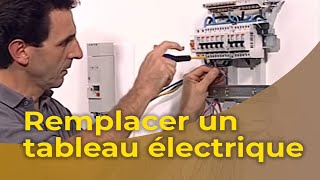 Remplacer un tableau électrique [upl. by Aehtorod]