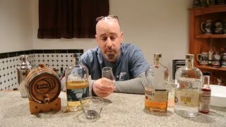 Manatawny Still Works Hidden River Barrel Rested Gin REVIEW amp COCKTAIL Eman Booze [upl. by Namad855]