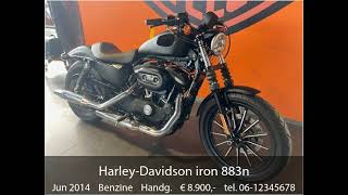 HarleyDavidson iron 883n [upl. by Nrehtac]