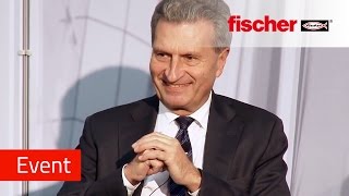 fischer forum mit Günther H Oettinger [upl. by Ahsita]