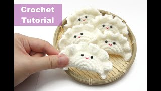 Easy Crochet Amigurumi Tutorial  Dumpling [upl. by Eisyak292]