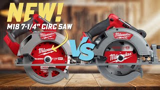 Milwaukees M18 FUEL 714quot Circular Saw Showdown  283420 vs 273220 [upl. by Ralyat]