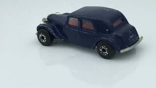 citroen traction 15 cv matchbox 1983 166 [upl. by Leler]