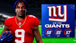 THE NEW YORK GIANTS Madden 25 Franchise EP1 [upl. by Aenehs]