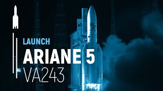 Flight VA243 – Horizons 3e  Azerspace2Intelsat 38  Ariane 5 Launch  Arianespace [upl. by Rew249]