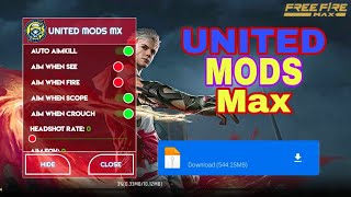 UNITED MODS FREE FIRE Max hack download  united mods mx  free fire ob42 update hack [upl. by Friedrich]