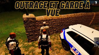 ARMA 3 RP OUTRAGE ET GARDE A VUE OUESSANT LIFE RP [upl. by Atnuahsal]