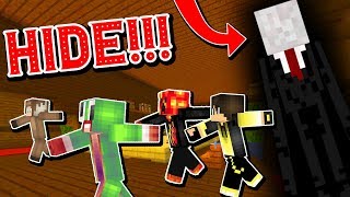 YOUTUBERS FIND SLENDERMAN IN MINECRAFT  YouTuber Hide and Seek ft Preston Unspeakable Moose [upl. by Francyne]