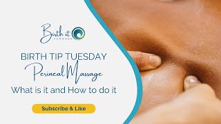 Perineal Massage What is it Why do it and How to do it [upl. by Middleton]