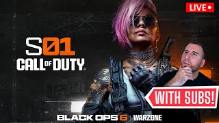 🔴 Live  Warzone Season 1 with Subs [upl. by Namhar]