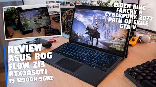 The ASUS ROG FLOW Z13 Review by Tanel  With ELDEN RING FARCRY6 CYBERPUNK 2077 Benchmarks [upl. by Galer]