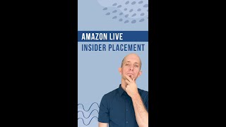 Amazon Live Insider Placement [upl. by Erin]