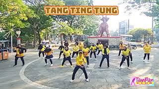 Tang Ting Tung ll Remix ll Viral TikTok ll Zumba ll Senam ll Kreasi ll Koreo Dina Nandra ll [upl. by Alleunam]