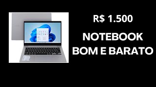 NOTEBOOK BOM E BARATO  Até R 1500  2025 [upl. by Louisa]