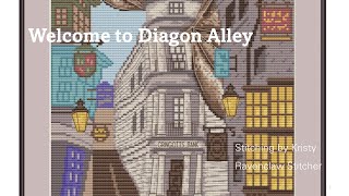 Welcome to Diagon Alley Cross Stitch part 25 [upl. by Allianora]