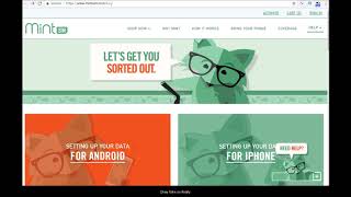 Mint Mobile REVIEW Activation tutorial setup [upl. by Ahsial]