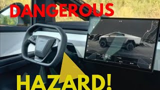 HAzARD Cybertruck SteerByWire Bad idea [upl. by Laux470]