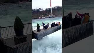 Rheinfall Schaffhausen🇨🇭schweiz switzerland natural swiss rheinfall schaffhausen relaxing [upl. by Herv955]