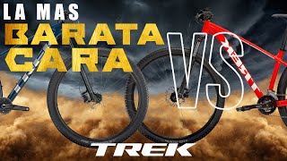 TREK Marlin 5 Generacion 3 vs Trek Procaliber 96 BARATO vs CARO [upl. by Haily]