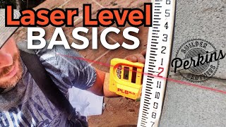 Laser Level Basics  How To use a laser level [upl. by Danyluk]